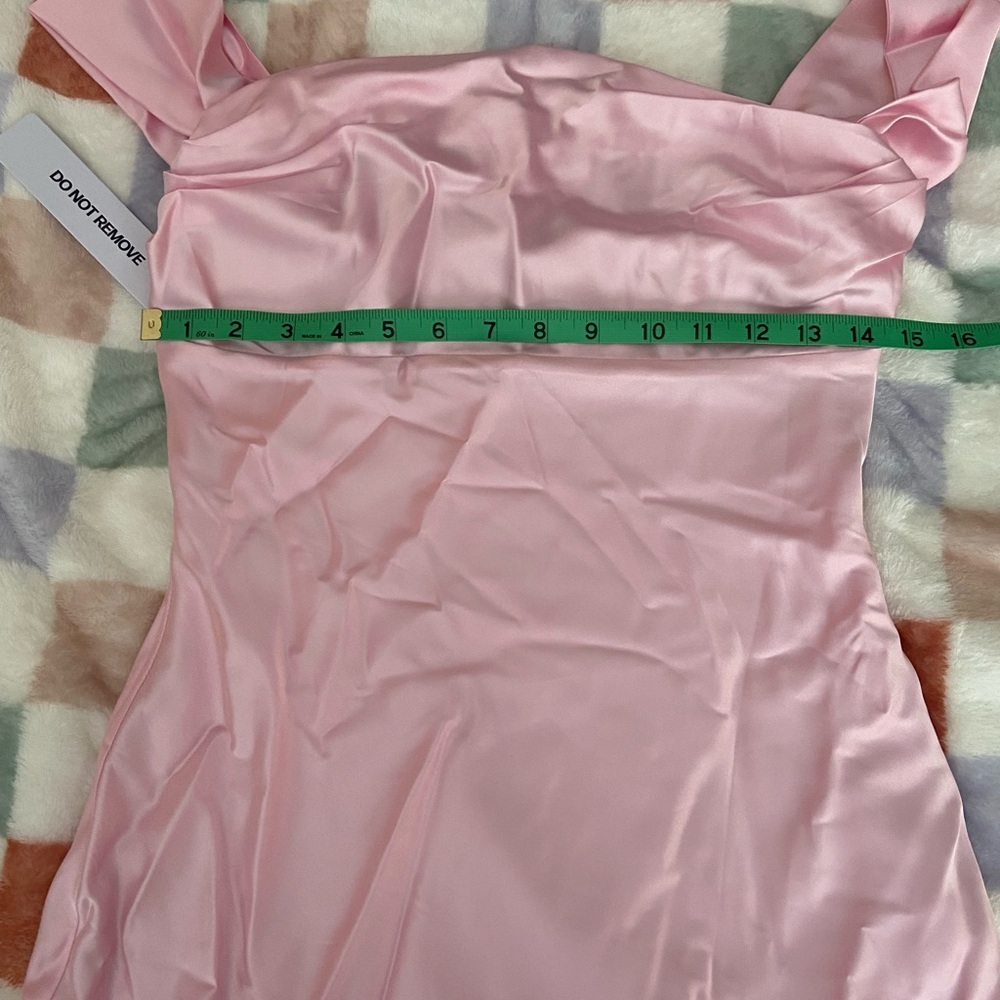 NWT PRINCESS POLLY AZURA PINK MAXI DRESS SIZE 6 - Picture 7 of 11